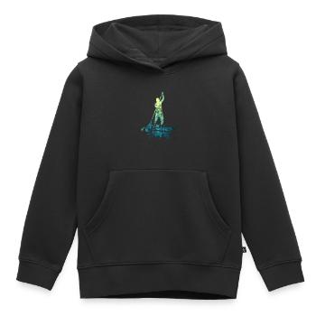 Stand up Paddler | Stand up Paddling - Kinder Premium Organic Hoodie - Schwarz - Vorne - AI Model Kid Male (0cm)