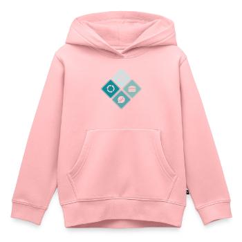 Floorball Floorball Floorball Players - Kids Premium Organic Hoodie - rose - Front - AI Model Kid Female (0cm)