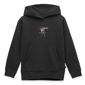 Kizomba Sinnliche Urbankiz (2/2) - Kinder Premium Organic Hoodie - Schwarz - Vorne - AI Model Kid Male (0cm)