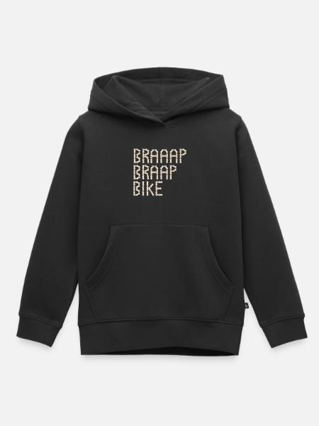 Fahrrad - Kinder Premium Organic Hoodie - Schwarz