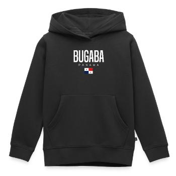 Bugaba Panama Panamaer - Kinder Premium Organic Hoodie - Schwarz - Vorne - AI Model Kid Male (0cm)