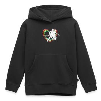 Walzer Paartanz - Kinder Premium Organic Hoodie - Schwarz - Vorne - AI Model Kid Male (0cm)