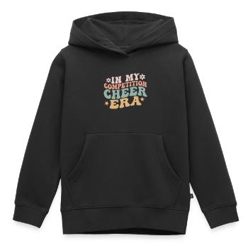 In meiner Wettkampf-Cheer-Ära - Kinder Premium Organic Hoodie - Schwarz - Vorne - AI Model Kid Male (0cm)