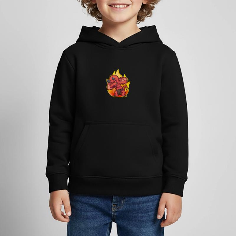 Dabbing Devil Dab Debben Dance Dancing Gift Idea Kids Premium Organic Hoodie