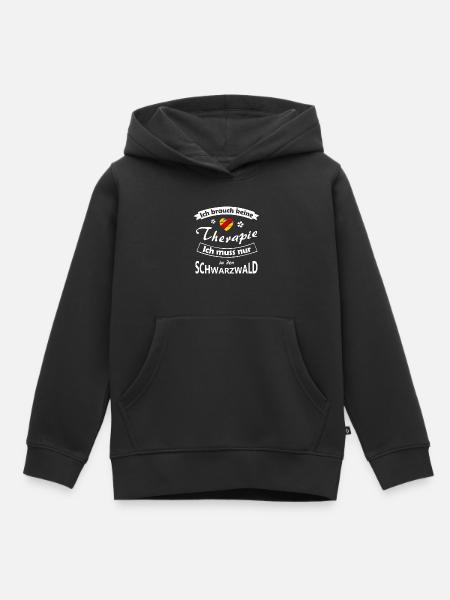 Schwarzwald Therapie Baden - Kinder Premium Organic Hoodie - Schwarz