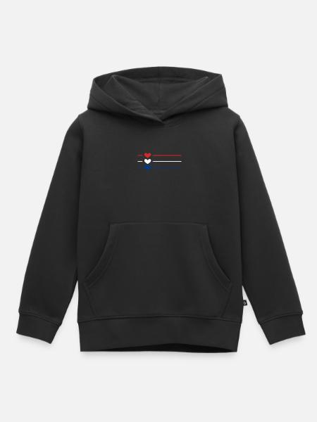 Island - Kinder Premium Organic Hoodie - Schwarz