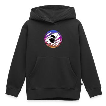 Korsika Reise - Kinder Premium Organic Hoodie - Schwarz - Vorne - AI Model Kid Male (0cm)
