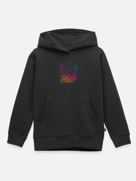 Atlanta Georgia - Kinder Premium Organic Hoodie - Schwarz