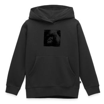 Wildtiere - Kinder Premium Organic Hoodie - Schwarz - Vorne - AI Model Kid Male (0cm)