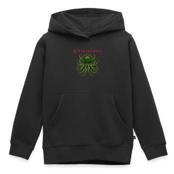 No Lives Matter Cthulhu Horror Monster T-Shirt - Kinder Premium Organic Hoodie - Schwarz - Vorne - AI Model Kid Male (0cm)