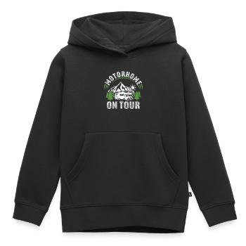Wohnmobil auf Tour - Kinder Premium Organic Hoodie - Schwarz - Vorne - AI Model Kid Male (0cm)