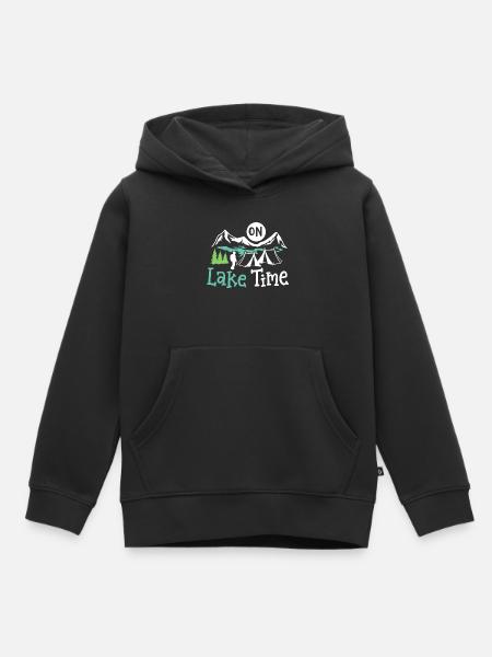 See Camping Zelten - Kinder Premium Organic Hoodie - Schwarz