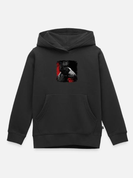 Punkrock Bullterrier - Kinder Premium Organic Hoodie - Schwarz