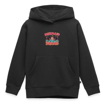 Mermaid Squad Meerjungfrau Ozean Geschenk - Kinder Premium Organic Hoodie - Schwarz - Vorne - AI Model Kid Male (0cm)