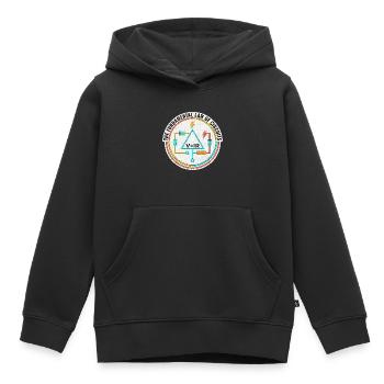 Cadeau pour ingénieur électricien, chemise Funny Circuits - Sweat Premium à capuche enfant bio - noir - Devant - AI Model Kid Male (0cm)