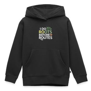 Zertifizierte klinische Ursachenspezialisten-Ausrüstung - Kinder Premium Organic Hoodie - Schwarz - Vorne - AI Model Kid Male (0cm)