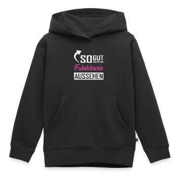 Seul un moniteur de conduite peut être aussi beau - Sweat Premium à capuche enfant bio - noir - Devant - AI Model Kid Male (0cm)