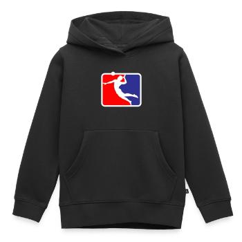 Volleyball Beach volleyball | Colors can be changed - Kids Premium Organic Hoodie - black - Front - AI Model Kid Male (0cm)