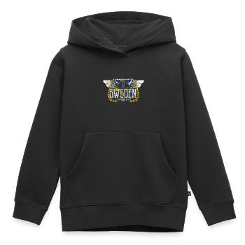 Schweden Berge Europäische Union - Kinder Premium Organic Hoodie - Schwarz - Vorne - AI Model Kid Male (0cm)