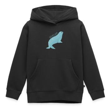 Meerestiere - Kinder Premium Organic Hoodie - Schwarz - Vorne - AI Model Kid Male (0cm)