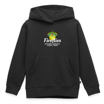 Lucioles Firefly Lightning Bug Insect Collector - Sweat Premium à capuche enfant bio - noir - Devant - AI Model Kid Male (0cm)