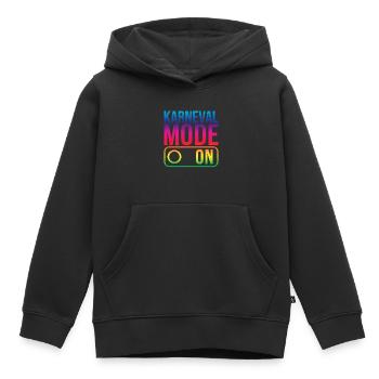 Mode Karneval sur Fasching Fasnet - Sweat Premium à capuche enfant bio - noir - Devant - AI Model Kid Male (0cm)