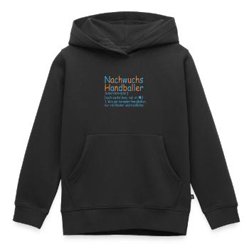 Nachwuchs Handballer Handball Baby Definition - Kinder Premium Organic Hoodie - Schwarz - Vorne - AI Model Kid Male (0cm)