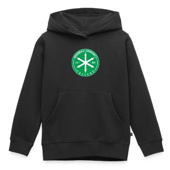 Community-Grafik - Kinder Premium Organic Hoodie - Schwarz - Vorne - AI Model Kid Male (0cm)