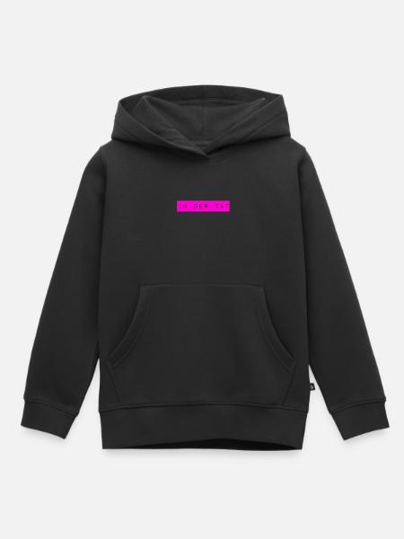 das ist normal - Kinder Premium Organic Hoodie - Schwarz