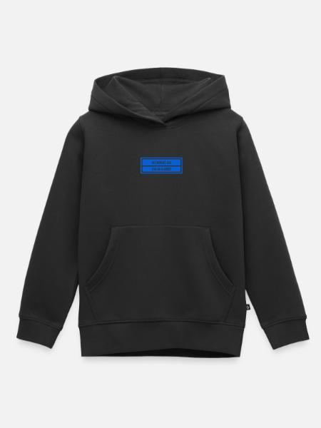 achte auf deinen Glauben - Kinder Premium Organic Hoodie - Schwarz