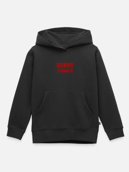 ich liebe Märchen - Kinder Premium Organic Hoodie - Schwarz