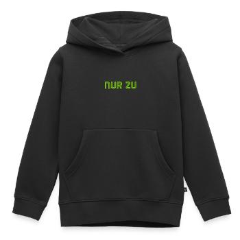 ich mache dir Mut - Kinder Premium Organic Hoodie - Schwarz - Vorne - AI Model Kid Male (0cm)