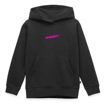 ich bin schlau - Kinder Premium Organic Hoodie - Schwarz - Vorne - AI Model Kid Male (0cm)