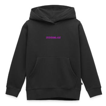keine Scham - Kinder Premium Organic Hoodie - Schwarz - Vorne - AI Model Kid Male (0cm)
