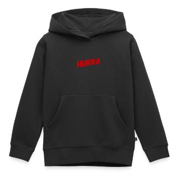 das ist so toll - Kinder Premium Organic Hoodie - Schwarz - Vorne - AI Model Kid Male (0cm)