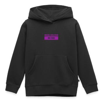 ich bin großartig - Kinder Premium Organic Hoodie - Schwarz - Vorne - AI Model Kid Male (0cm)