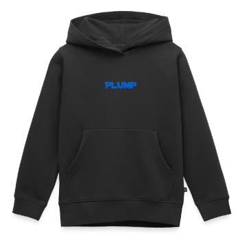 ich bin unbeholfen - Kinder Premium Organic Hoodie - Schwarz - Vorne - AI Model Kid Male (0cm)