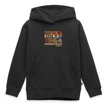 Juli 1964 Juli Geburtstagsgeschenk Juli 1964 - Kinder Premium Organic Hoodie - Schwarz - Vorne - AI Model Kid Male (0cm)