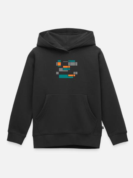 Graphic No.1 - Kinder Premium Organic Hoodie - Schwarz