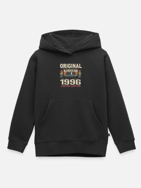 November 1996 Geschenk November 1996 - Kinder Premium Organic Hoodie - Schwarz