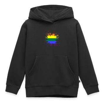 LGBTQ Pride Month - Kinder Premium Organic Hoodie - Schwarz - Vorne - AI Model Kid Male (0cm)