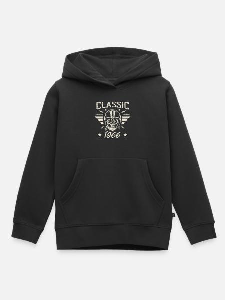 Klassisches Vintage-Geburtstagsgeschenk aus dem Jahr 1966 - Kinder Premium Organic Hoodie - Schwarz