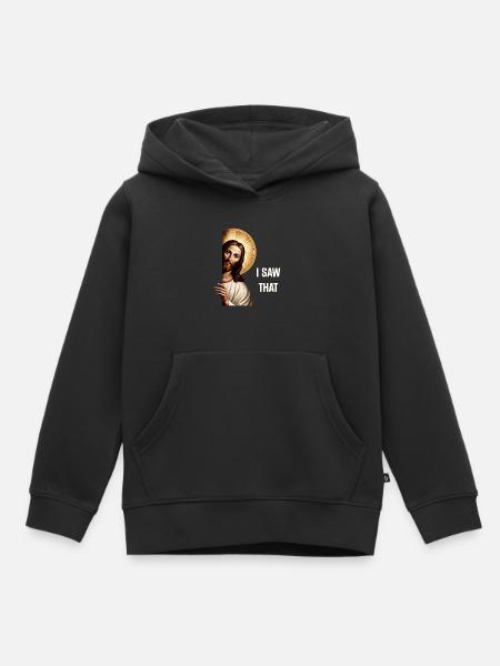 Jesus Freak Jesus Christ Meme Kristen Bibel - Hettegenser Premium barn økologisk - svart