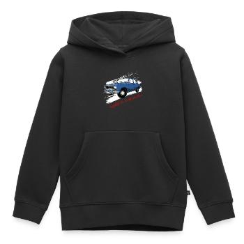 Shiguli LADA 2105 Russie URSS VAZ - Sweat Premium à capuche enfant bio - noir - Devant - AI Model Kid Male (0cm)