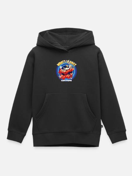 Looney Tunes Cartoons - Premium børne hættetrøje økologisk - sort