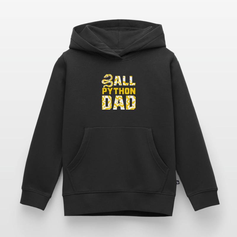 Banana Ball Python Herpetologist Ball Python Dad Kinder Premium Organic Hoodie