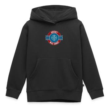 Jeu d’Airsoft Airsoft Jeu de terrain en équipe Airsoft - Sweat Premium à capuche enfant bio - noir - Devant - AI Model Kid Male (0cm)