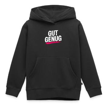 Gut Genug Selbstliebe Ich Bin Gut Genug Selbstwert - Kinder Premium Organic Hoodie - Schwarz - Vorne - AI Model Kid Male (0cm)