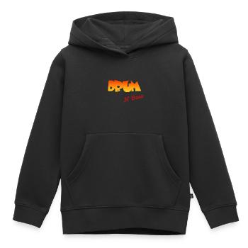 Drum n Bass - Kinder Premium Organic Hoodie - Schwarz - Vorne - AI Model Kid Male (0cm)