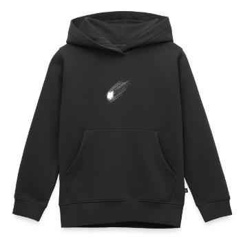 astronomy shooting star - Kids Premium Organic Hoodie - black - Front - AI Model Kid Male (0cm)